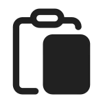Clipboard Paste SVG Icon